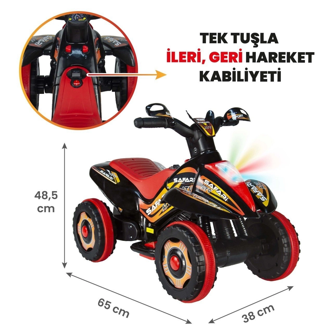 VaVbaby%20Crazy%20Cross%20Akülü%20Motor%20ATV%206v%20Siyah